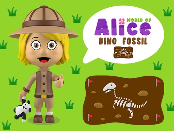 World of Alice   Dino Fossil Game Cover