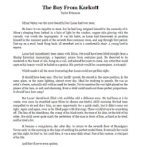 The Boy From Karkutt (18+) Image