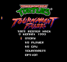 TMNT: Tournament Fighters (NES) (Roster Hack) Image