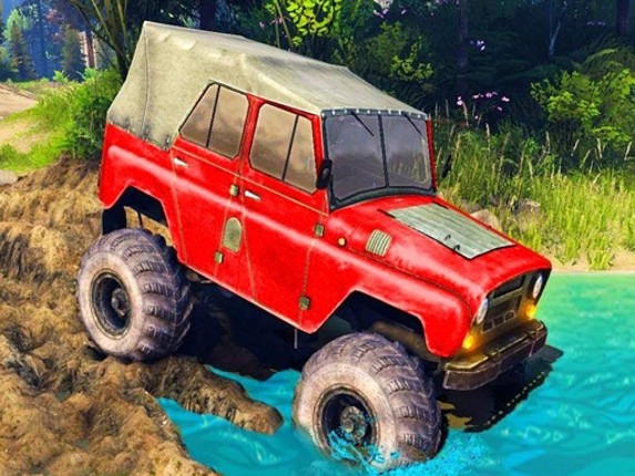 Offroad Jeep Hill Climb Game Cover