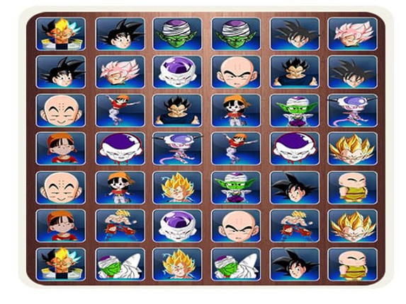 Find The Dragon Ball Z Face Game Cover