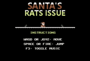 Santa's Rats Issue [C64] Image