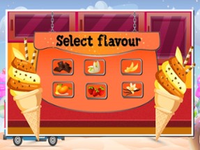 Ice Cream Truck - Beach Food Game Image