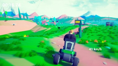 Lawnmower Game: Racing Image