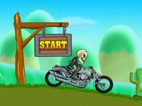 Motor Bike Hill Racing 2D Image