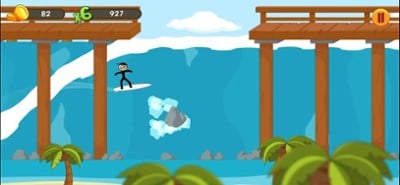 Stickman Surfer Image