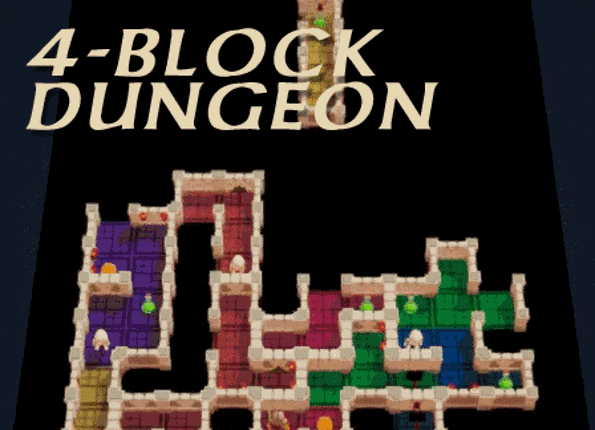 4-Block Dungeon (prototype) Game Cover