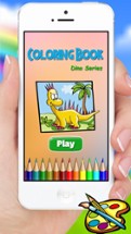 Dinosaur Coloring Book for Kids and kindergarten Image