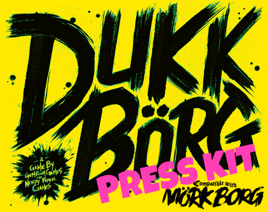 DUKK BORG Press Kit Game Cover