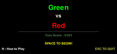 Green vs Red Image