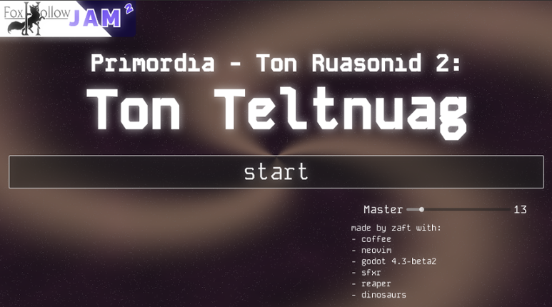 Priomordia: Ton Ruasonid 2 - Ton Teltnuag Game Cover