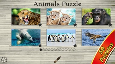 Amazing Wild Animals - Best Animal Picture Puzzle Games for kids Image