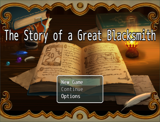 The Story of a Great Blacksmith Game Cover