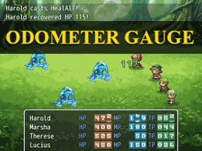 Odometer Gauge - RPG Maker MV/MZ Plugin Image
