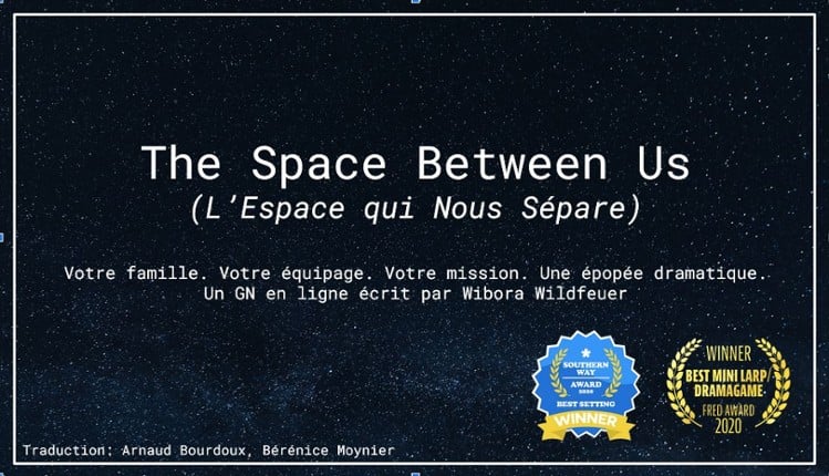 Francais - The Space Between Us Game Cover