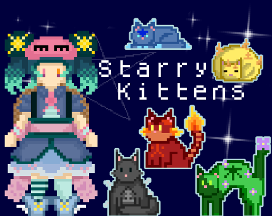 Starry Kittens Game Cover