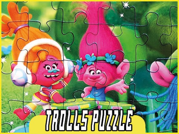 Trolls Puzzle Jigsaw Game Cover