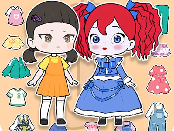 Cute Doll Dress Up Game Cover