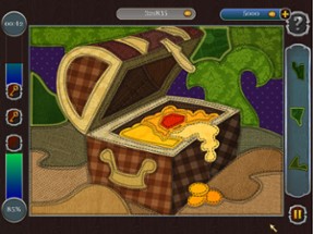 Pirate Mosaic Puzzle. Caribbean Treasures Image