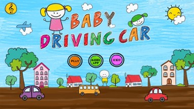 Baby Driving Car Image