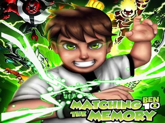 Ben 10 Matching The Memory Cards Game Cover