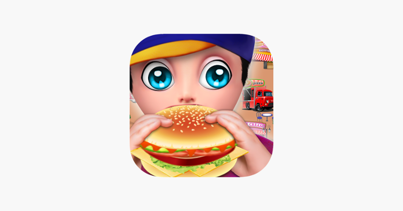 Fast Food Truck Park Chef Game Game Cover