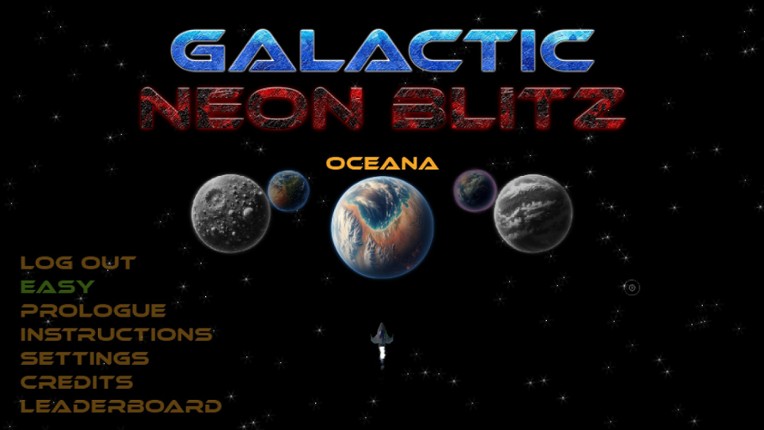 Galactic Neon Blitz Game Cover
