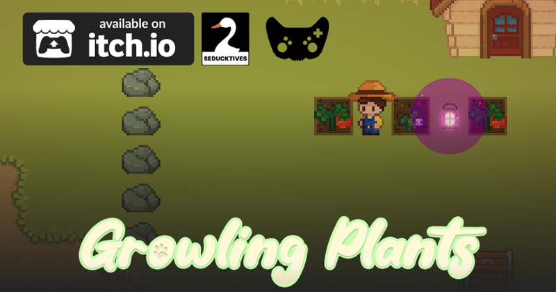 Growling Plants Game Cover