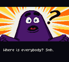 Grimace's Birthday Image