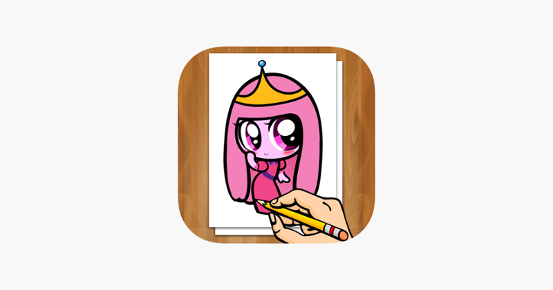 How to Draw Little Princess on Sketch Line Game Cover