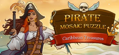 Pirate Mosaic Puzzle. Caribbean Treasures Image