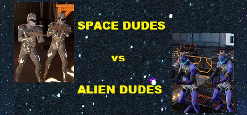 SPACE DUDES vs ALIEN DUDES Game Cover