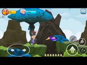 Dino World Adventure Dodge &amp; Fight Game for Kids Image