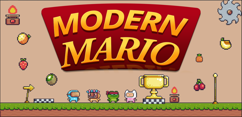 Modern Mario Game Cover