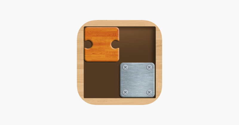 Slide the Blocks : Wood Jigsaw Game Cover