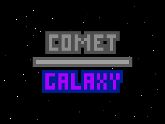 Comet - Galaxy Game Cover