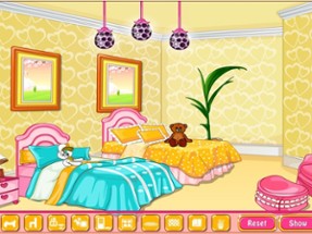 Girly room decoration game Image