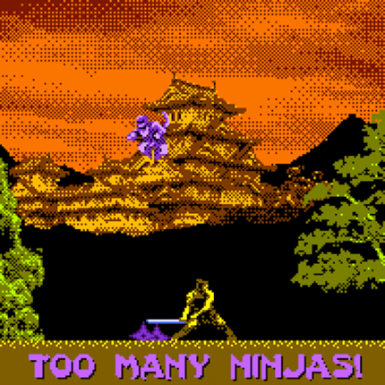 Too Many Ninjas Game Cover