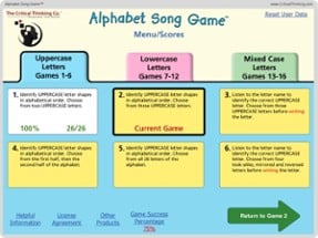 Alphabet Song Game™ (Free) - Letter Names and Shapes Image