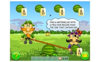 Fractions and Smart Pirates. Free Image