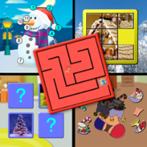 Kids Christmas Activites and Puzzles Image