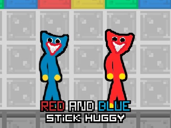 Red and Blue Stick Huggy Game Cover