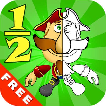 Fractions and Smart Pirates. Free Game Cover