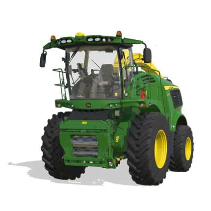 FS22 - John Deere 9000 Series Self-Propelled Forage Harvesters Game Cover