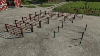 FS22 U.S. Farm Fence Pack V1.1 Image