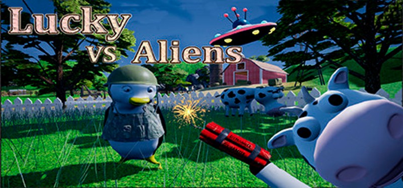 Lucky VS Aliens Game Cover