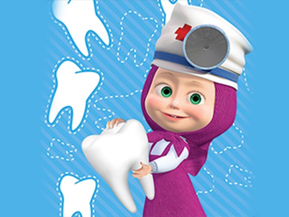 Masha Happy Dentist 2 Game Cover