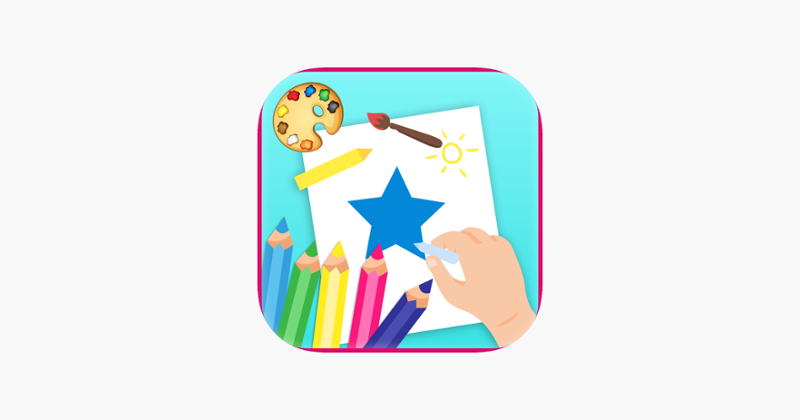 Princess Coloring Book Fun App Game Cover