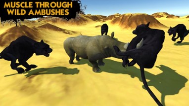 Deadly Desert Rhino - Wild Animal Simulator Image