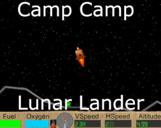 Camp Camp Lunar Lander Game Cover